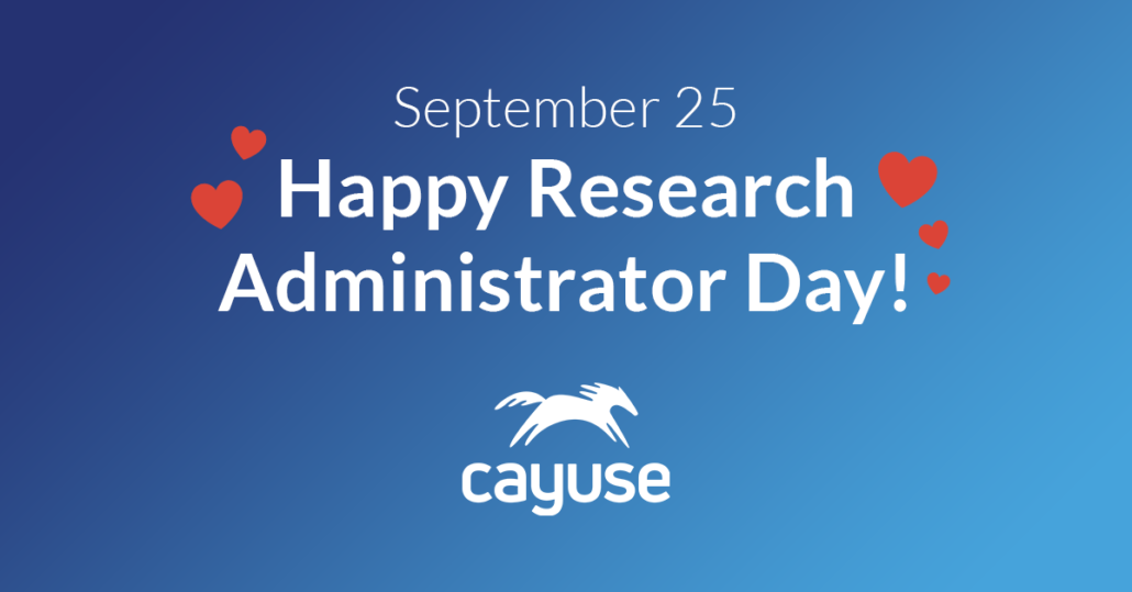 Happy Research Administrator Day (September 25)