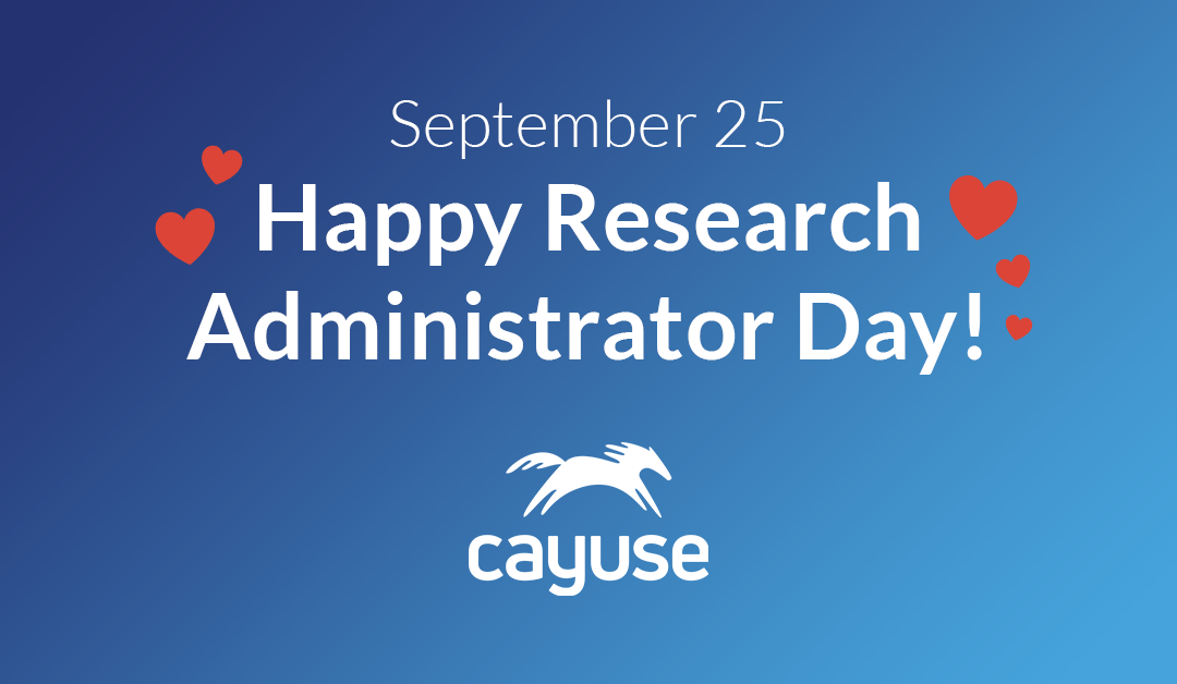 Happy Research Administrator Day (September 25)