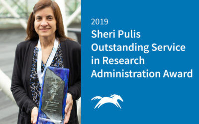 Introducing the Sheri Pulis Outstanding Service in Research Administration Award