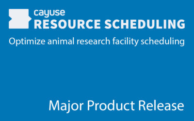Cayuse Expands Facilities Solutions with New Major Release of Resource Scheduling