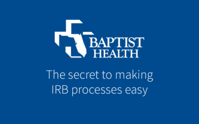 The secret to making IRB processes easy