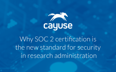 Why SOC 2 certification is the new standard for security in research administration