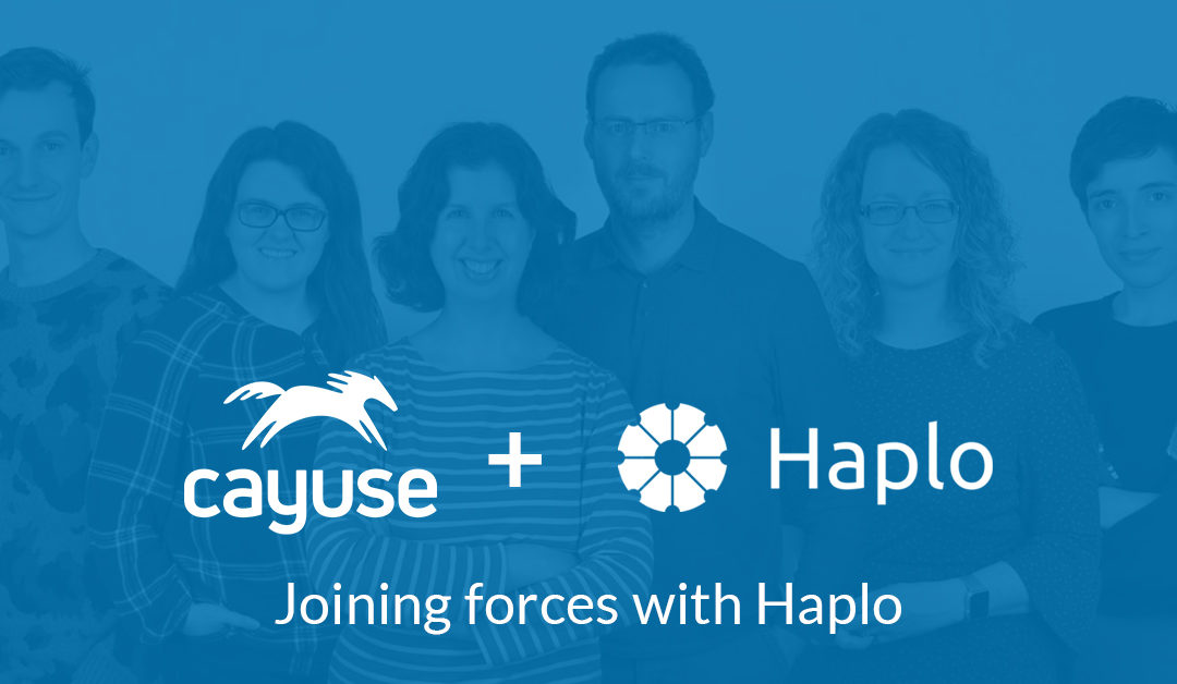 Joining forces with Haplo