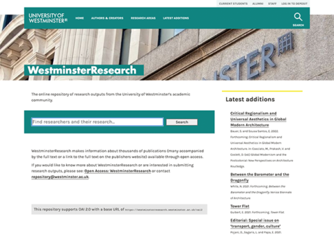 research repository website