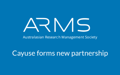 Cayuse Forms New Partnership with the Australasian Research Management Society