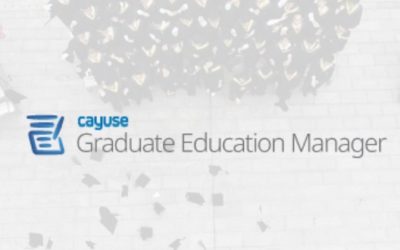 Cayuse Renames PhD Manager to Graduate Education Manager