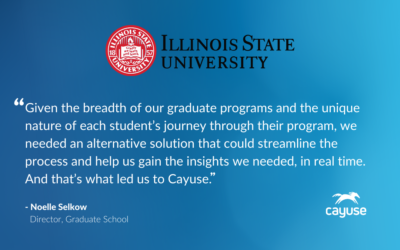 Illinois State Demonstrates Commitment to the Success of Its Graduate Students and Programs with Cayuse