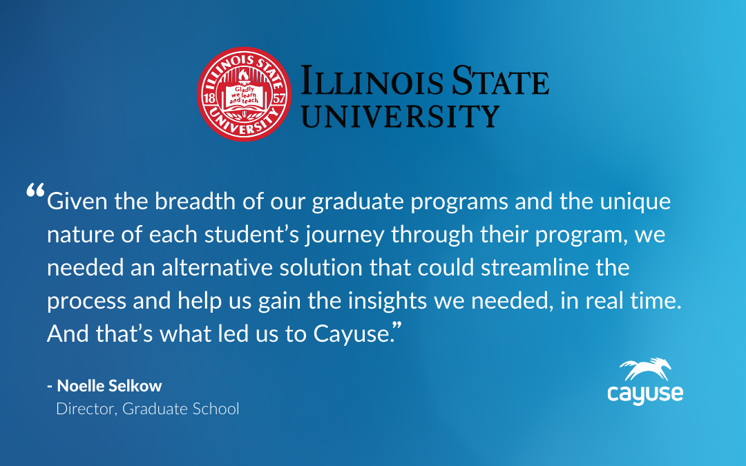 Illinois State Demonstrates Commitment to the Success of Its Graduate ...