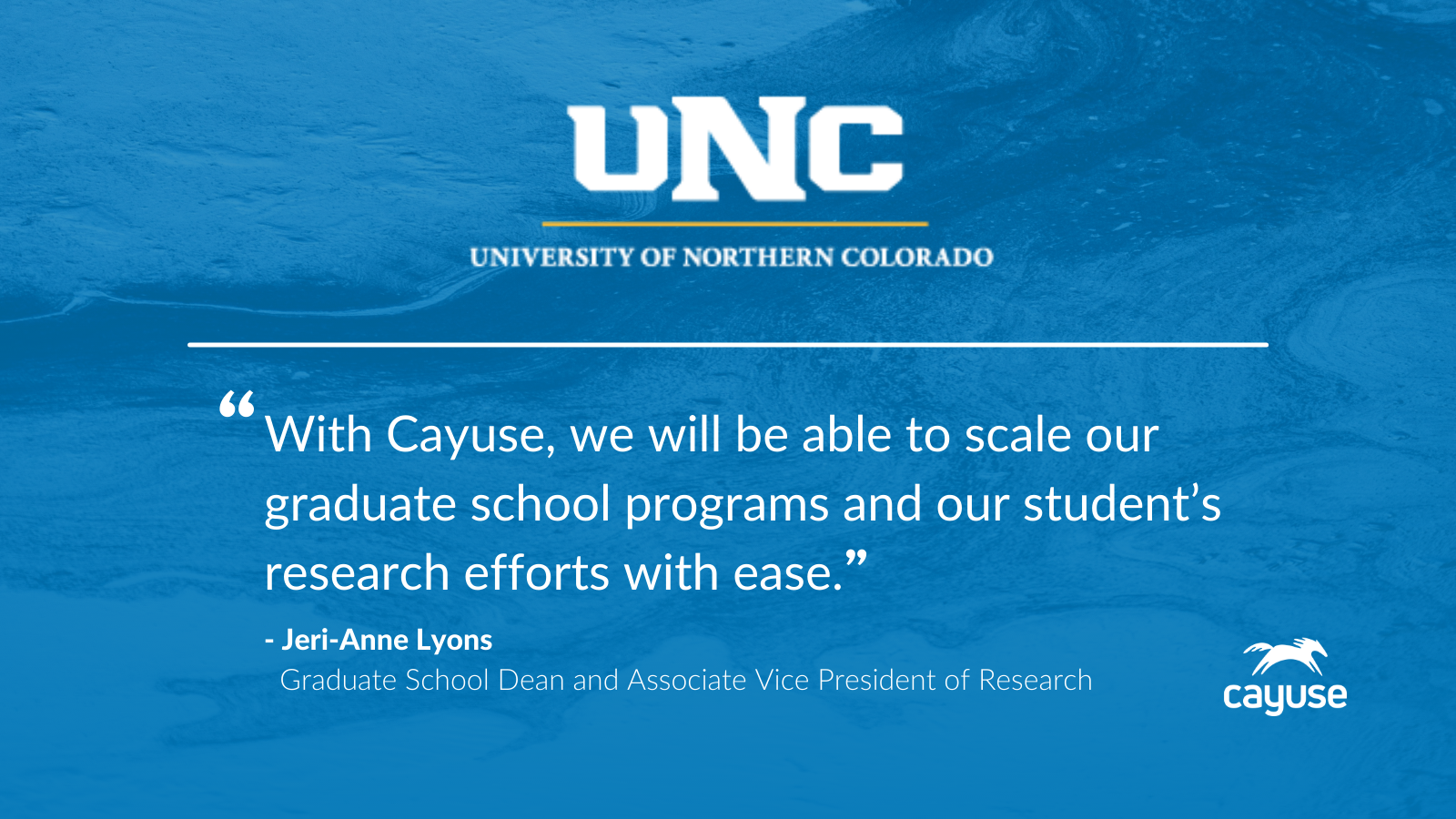 University Of Northern Colorado Partners With Global Leader Cayuse To ...