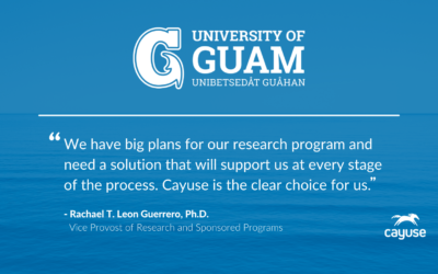 University of Guam on Track to Strengthen and Scale Research Program with Cayuse