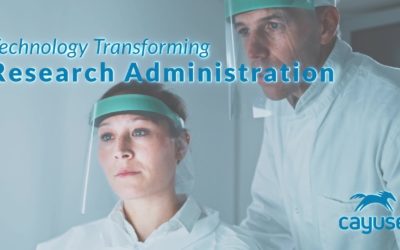 Technology Transforming Research Administration