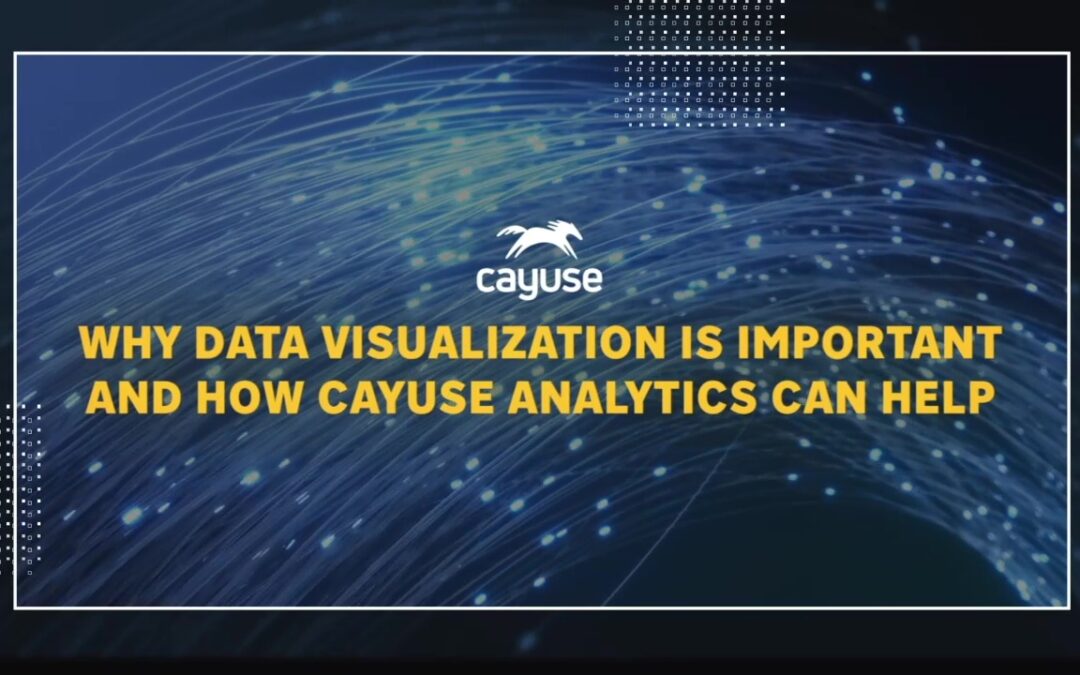 Why Data Visualization Is Important and How Cayuse Analytics Can Help